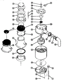 Unit Parts Parts For Thermador Garbage Disposal 2500 From Appliancepartspros.Com