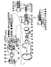 Pump Assembly Parts For Thermador Dishwasher 300 From Appliancepartspros.Com