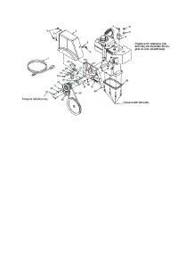Engine Pulley parts for Yard-Man Gas Snowblower 31AE9P3I801 from AppliancePartsPros.com
