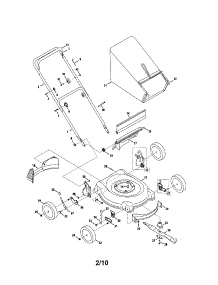 Lawn Mower Parts For Mtd Gas Walk-Behind Mower 410 From Appliancepartspros.Com