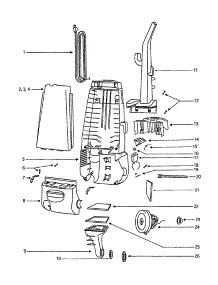 Motor Cover parts for Eureka Upright Vacuum 4464AT from AppliancePartsPros.com