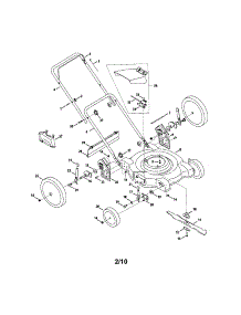Lawn Mower Parts For Mtd Gas Walk-Behind Mower 500 From Appliancepartspros.Com