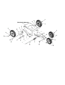 Wheel Assembly Parts For Bolens Edger 550 From Appliancepartspros.Com