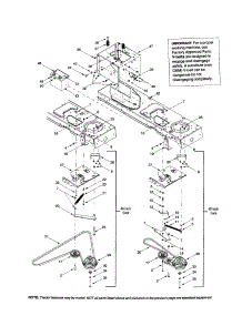 Lower Frame / Decks-Electric Parts For Mtd Front-Engine Lawn Tractor 607 From Appliancepartspros.Com