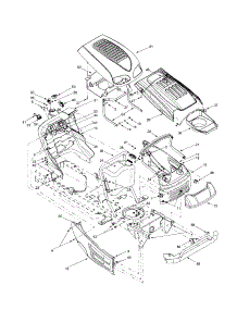 Body Parts For Mtd Front-Engine Lawn Tractor 607 From Appliancepartspros.Com
