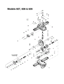 Transmission Assembly Complete Parts For Mtd Front-Engine Lawn Tractor 607 From Appliancepartspros.Com