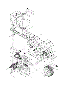 Drive Assembly Parts For Mtd Front-Engine Lawn Tractor 608 From Appliancepartspros.Com