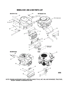 Fuel Line Hose / Oil Drain / Exhaust Parts For Mtd Front-Engine Lawn Tractor 608 From Appliancepartspros.Com