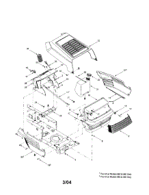 Hood 660 / 665 / 680 / 685 Parts For Mtd Front-Engine Lawn Tractor 665 From Appliancepartspros.Com