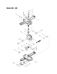 Upper And Lower Housing Parts For Bolens Front-Engine Lawn Tractor 680 From Appliancepartspros.Com