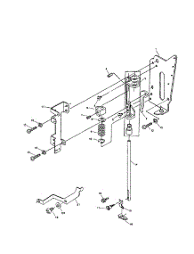Coaxial Presser Bar System Parts For Singer Mechanical Sewing Machine 7004 From Appliancepartspros.Com