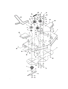 Mower Deck / Belt / Idlers / Blades parts for Ariens Rear-Engine Riding Mower 91513900 (101-5999) from AppliancePartsPros.com