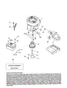 Engine parts for Ariens Front-Engine Lawn Tractor 935335 from AppliancePartsPros.com