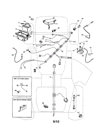 Electrical parts for Ariens Front-Engine Lawn Tractor 936050 from AppliancePartsPros.com