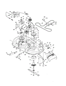 Mower Deck parts for Ariens Front-Engine Lawn Tractor 96046000100 from AppliancePartsPros.com
