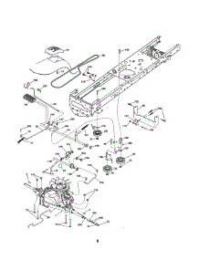Drive parts for Ariens Front-Engine Lawn Tractor 96046000200 from AppliancePartsPros.com