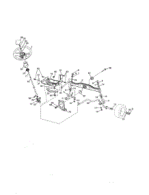 Steering parts for Ariens Front-Engine Lawn Tractor 96046000200 from AppliancePartsPros.com