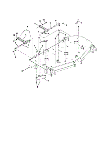 Mounting Arms parts for Ariens Rear-Engine Riding Mower 99107300 (000101) from AppliancePartsPros.com