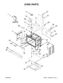 Oven Parts parts for Amana Electric Wall Oven AWO6317SFB02 from AppliancePartsPros.com