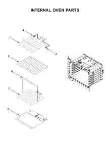 Internal Oven Parts parts for Amana Electric Wall Oven AWO6317SFW02 from AppliancePartsPros.com