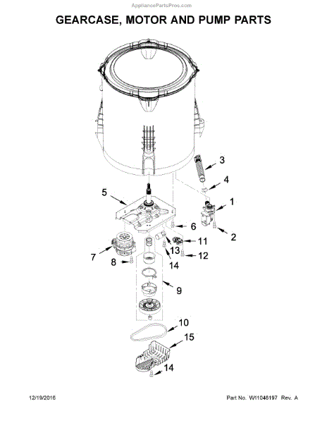 Whirlpool W11239857 Drive Belt (ap6333320) - Appliancepartspros.com