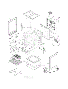 Body parts for Crosley Electric Range CCRE312GWWA from AppliancePartsPros.com