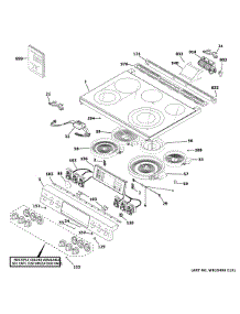 Gas & Burner Parts parts for Ge Electric Range CES700P4M2W2 from AppliancePartsPros.com