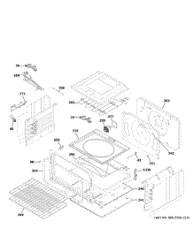 Lower Oven parts for Ge Electric Range CES750P2M1S1 from AppliancePartsPros.com