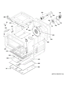 Lower Oven parts for Ge Gas Range CGS750M2N1S5 from AppliancePartsPros.com