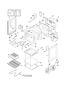 Body parts for Crosley Electric Range CRE3870LWA from AppliancePartsPros.com