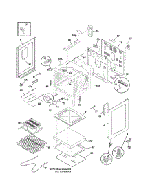 Body parts for Crosley Electric Range CRE3880GSSC from AppliancePartsPros.com