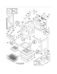 Body parts for Crosley Electric Range CRE3890LSJ from AppliancePartsPros.com