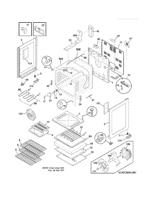 Body parts for Crosley Electric Range CRE3890LWG from AppliancePartsPros.com