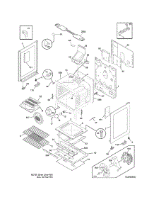 Body parts for Crosley Gas Range CRG3490GSSD from AppliancePartsPros.com