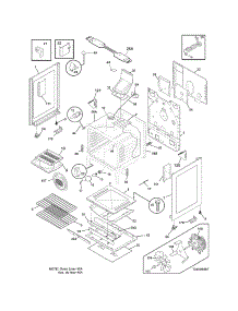 Body parts for Crosley Gas Range CRG3490GWWG from AppliancePartsPros.com