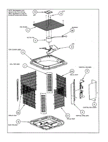 Outer Asy parts for Icp Central Air Conditioner CSA660GKA100 from AppliancePartsPros.com