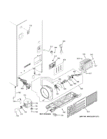 Machine Compartment parts for Ge Bottom-Mount Refrigerator CWE19SP2NKS1 from AppliancePartsPros.com