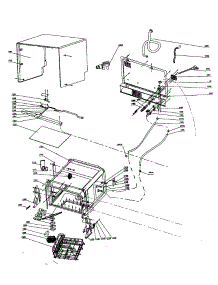 Cabinet Parts Parts For Danby Dishwasher Ddw496w From Appliancepartspros.Com