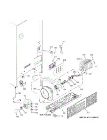 Machine Compartment parts for Ge Bottom-Mount Refrigerator GDE21EGKJRWW from AppliancePartsPros.com