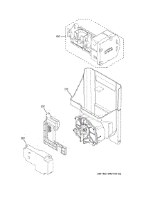 Ice Maker & Dispenser parts for Ge Bottom-Mount Refrigerator GYE18JSLDFSS from AppliancePartsPros.com