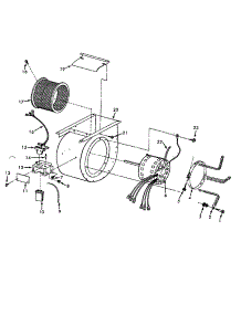 Blower / Motor, Blower / Housing-Blower parts for Icp Furnace HUGE080BG02 from AppliancePartsPros.com