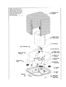 Inner Parts parts for Icp Central Air Conditioner HXA636GKA100 from AppliancePartsPros.com