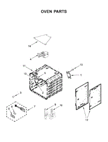 Oven Parts parts for Jenn-Air Range JDRP636HM00 from AppliancePartsPros.com