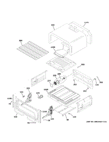Upper Oven parts for Ge Gas Range JGB860DEJ7WW from AppliancePartsPros.com