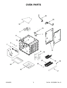 Oven Parts parts for Jenn-Air Gas Range JGRP636HL01 from AppliancePartsPros.com