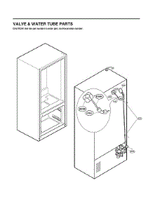 LMXS28626S/02 LG Bottom-Mount Refrigerator Parts & Free Repair Help