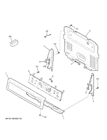 Control Panel parts for Ge Electric Range PB911EJ8ES from AppliancePartsPros.com