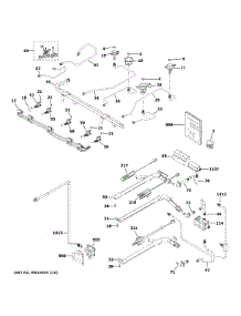 Gas & Burner Parts parts for Ge Gas Range PGB965YP2FS from AppliancePartsPros.com