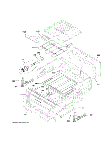 Upper Oven parts for Ge Gas Range PGS960BEL4TS from AppliancePartsPros.com