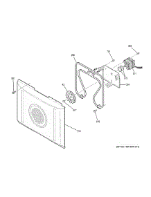 Convection Fan parts for Ge Electric Range PHB920FJ7DS from AppliancePartsPros.com